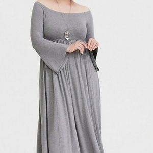 Torrid Off the Shoulder Dress